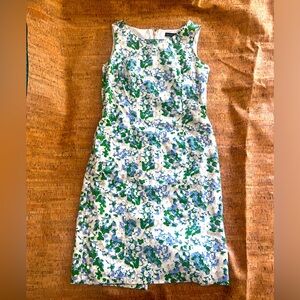 Brooks Brother’s Sleeveless Floral Dress